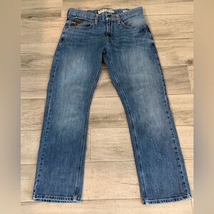 Ariat Men's Straight M4 Blue Jeans 30x30